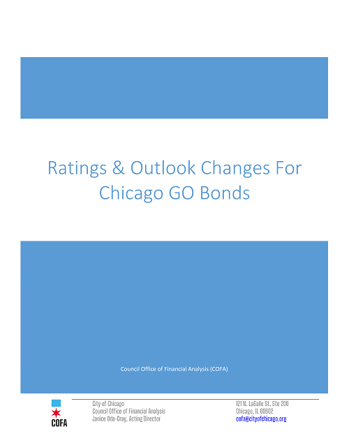 Ratings & Outlook Changes for Chicago GO Bonds- 2023