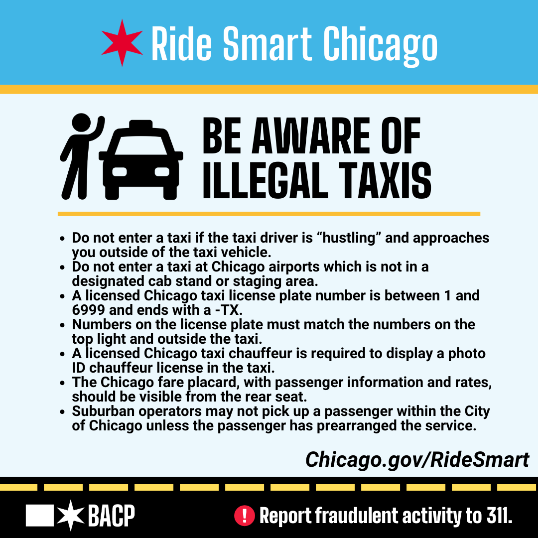 Be Aware of Illegal Taxis
