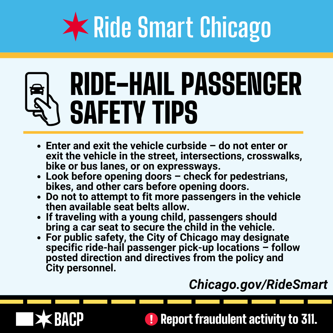 Ride-Hail Passenger Safety Tips