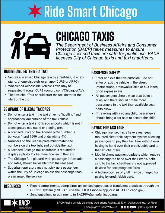 Ride Smart Chicago Taxis