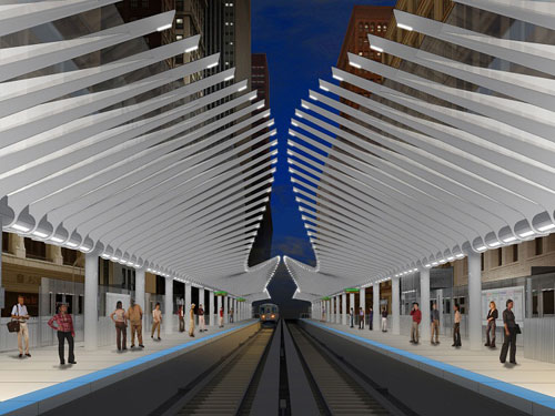 Washington / Wabash Loop Elevated Station Project