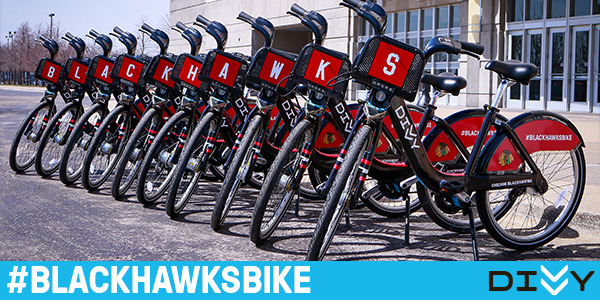 Special Edition Blackhawk's Divvy Bikes