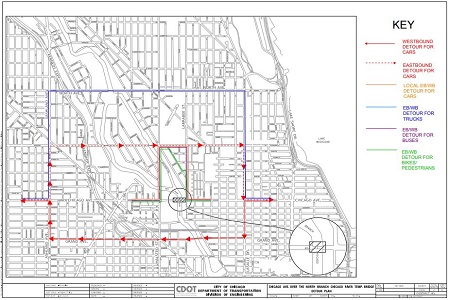 Chicago Avenue Detours