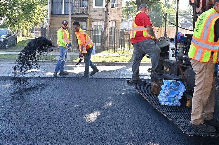 Repaved Streets in 2021
