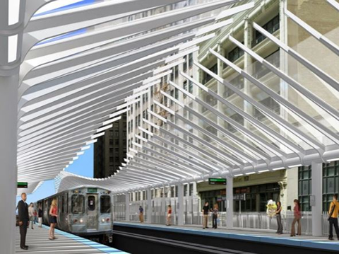 Washington-Wabash CTA Station Project