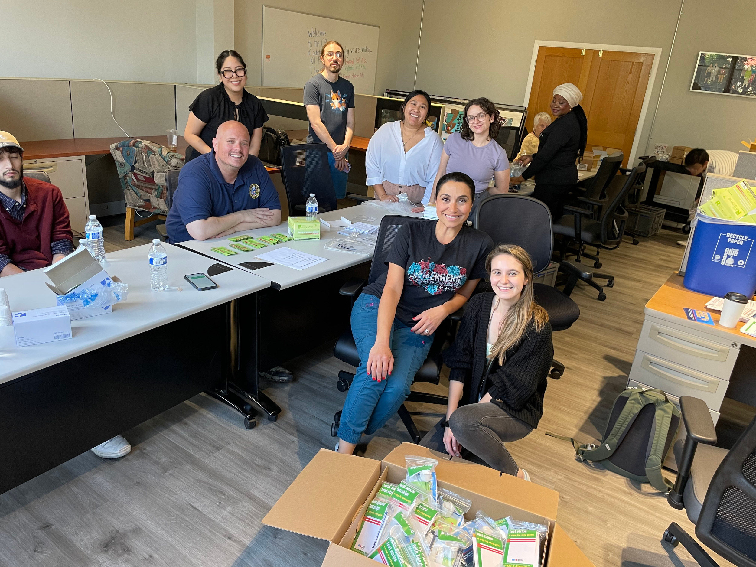 Kit building with the Office of Substance Use: Xylazine test strips and more