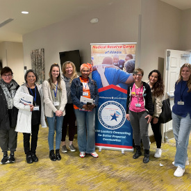 thumbnail - MRC volunteers representing Chicago at the 2023 MRC Summit