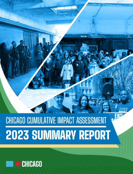 click to download the Chicago Cumulative Impact Assessment 2023 Summary Report