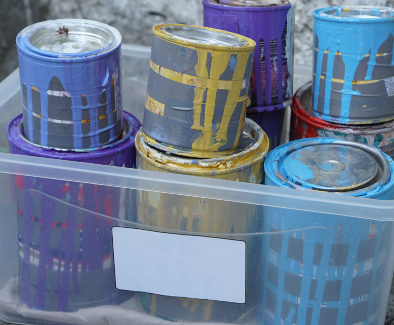 311 Tip: Hazardous Waste: How to Get Rid of Leftover Paint > City