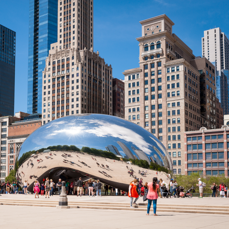 The Bean in Millenium Park, Chicago