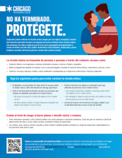 Mpox Prevention Factsheet pdf - Spanish
