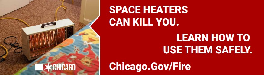 Public Service Message: Space Heaters Can Kill You. Learn How to Use them Safely.