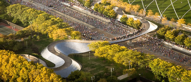 ADA 25 Chicago: Greater > Together - BP Bridge (photo by Ken Tanaka)