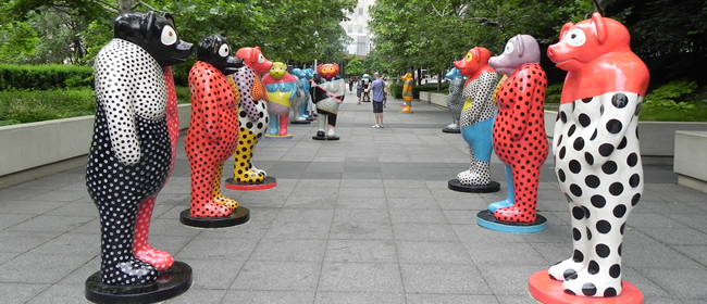 Jun Kaneko's Dangos