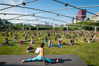 Millennium Park Summer Workouts