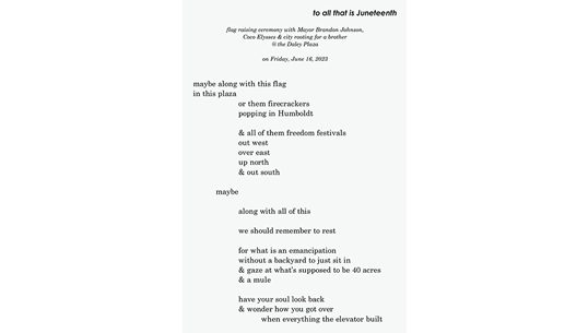 Juneteenth Poem