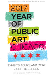 2017 Year of Public Art Chicago July-December Brochure