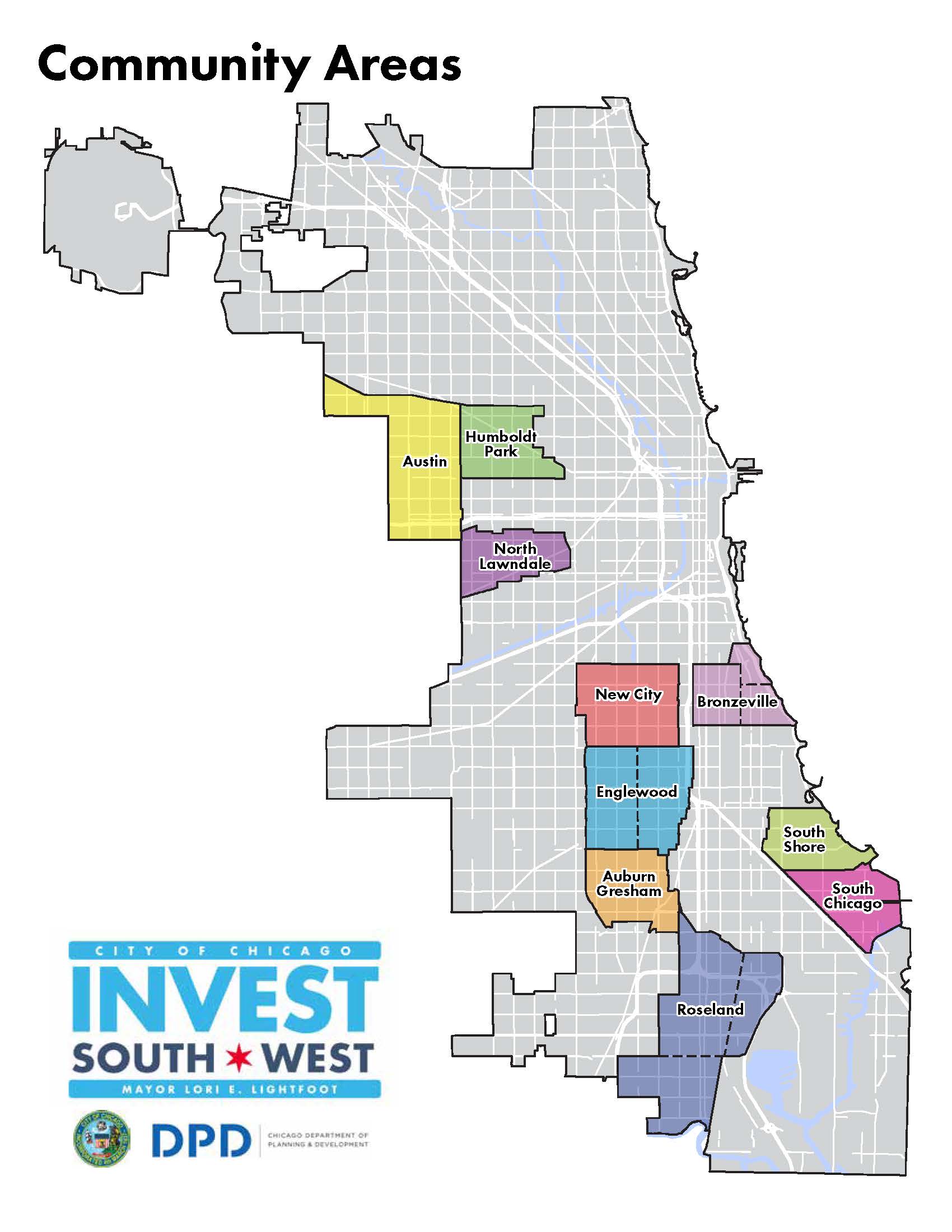 Invest South West Map