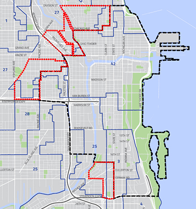 City Of Chicago Zoning Map City Of Chicago :: Neighborhood Opportunity Bonus: Leveraging Downtown  Zoning To Foster Neighborhood Development And Central Area Growth