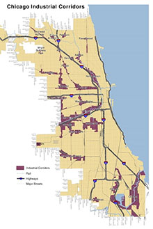 Industrial Corridor Map