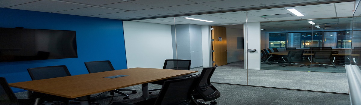 Interior (After Construction) photograph of 2 North LaSalle offices