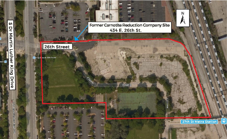 Former Carnotite Site Map