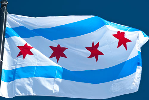 City of Chicago Flag