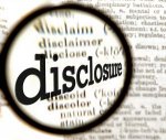 picture of word disclosure magnified