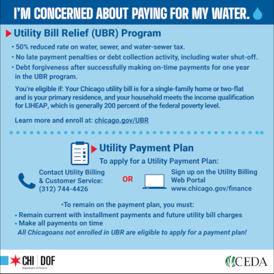 Water Payment Flyer - English