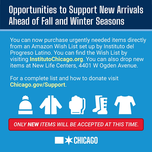 Opportunities to Support New Arrivals Ahead of Fall and Winter Seasons