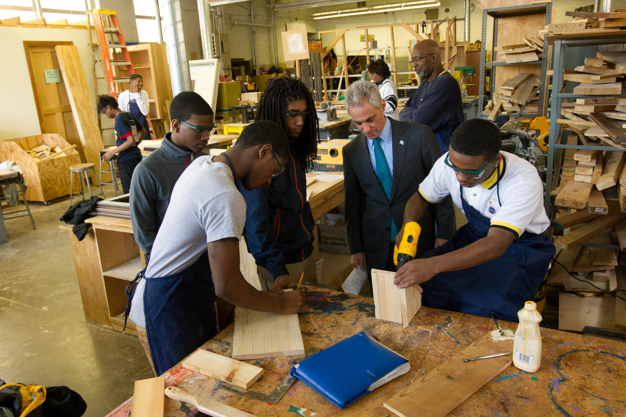 City of Chicago :: Mayor Emanuel Announces Construction Beginning 