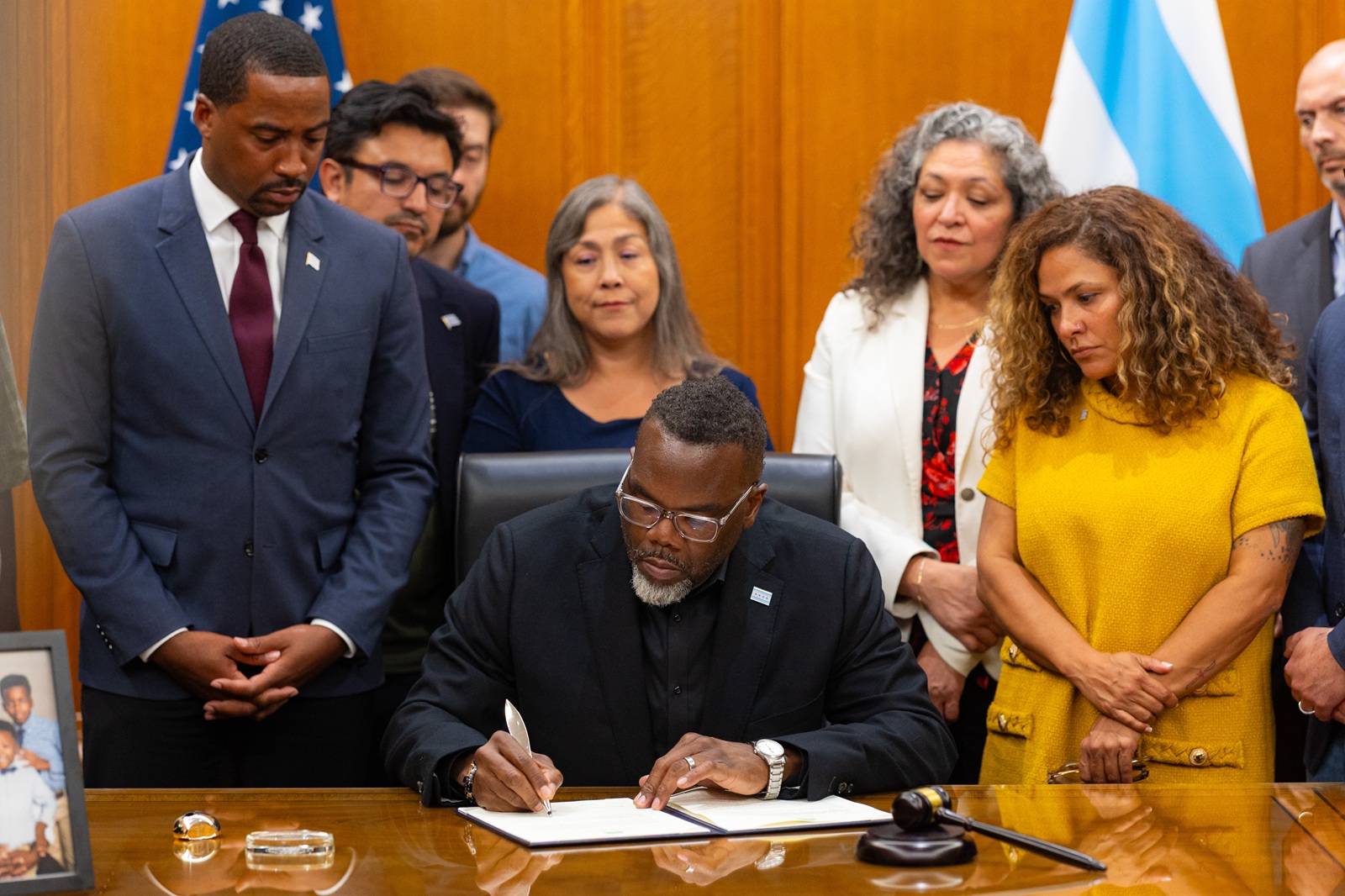 Mayor Signing  Executive Order