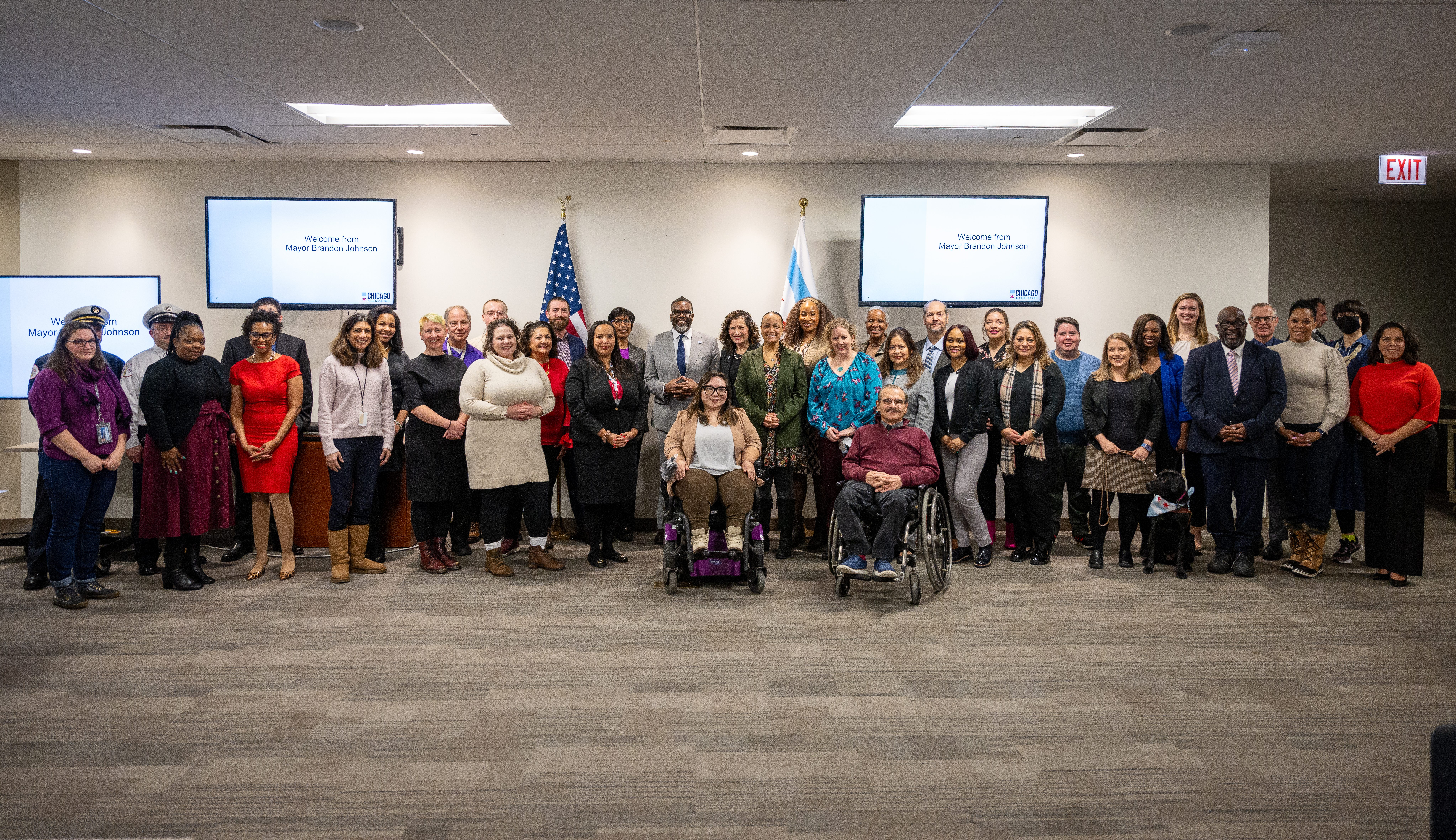 The City of Chicago's Access Officers at their 2024 kickoff.