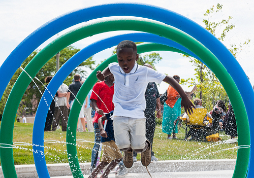 Children playing