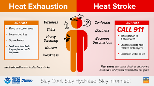 Heat Stroke Symptoms