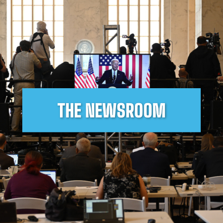 the news room