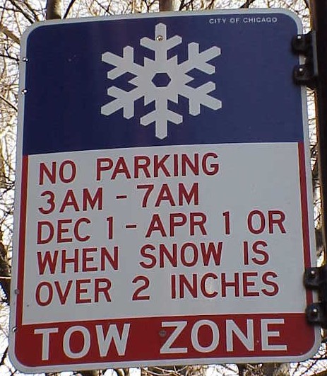 City of Chicago :: Winter Snow Parking Restrictions