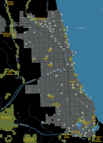 Nature Areas Map