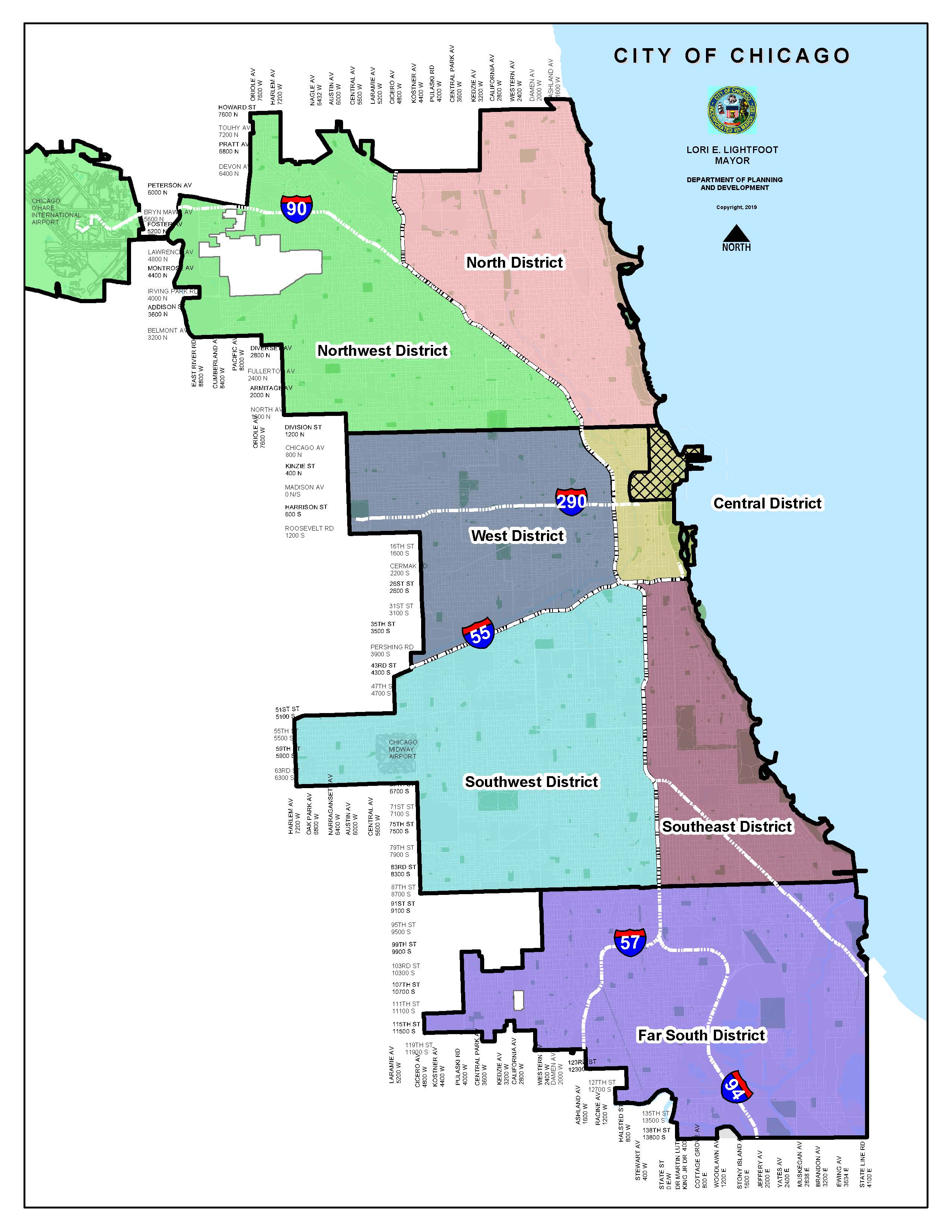 Chicago Zoning Map Chicago Zone Map United States Of America - Vrogue 
