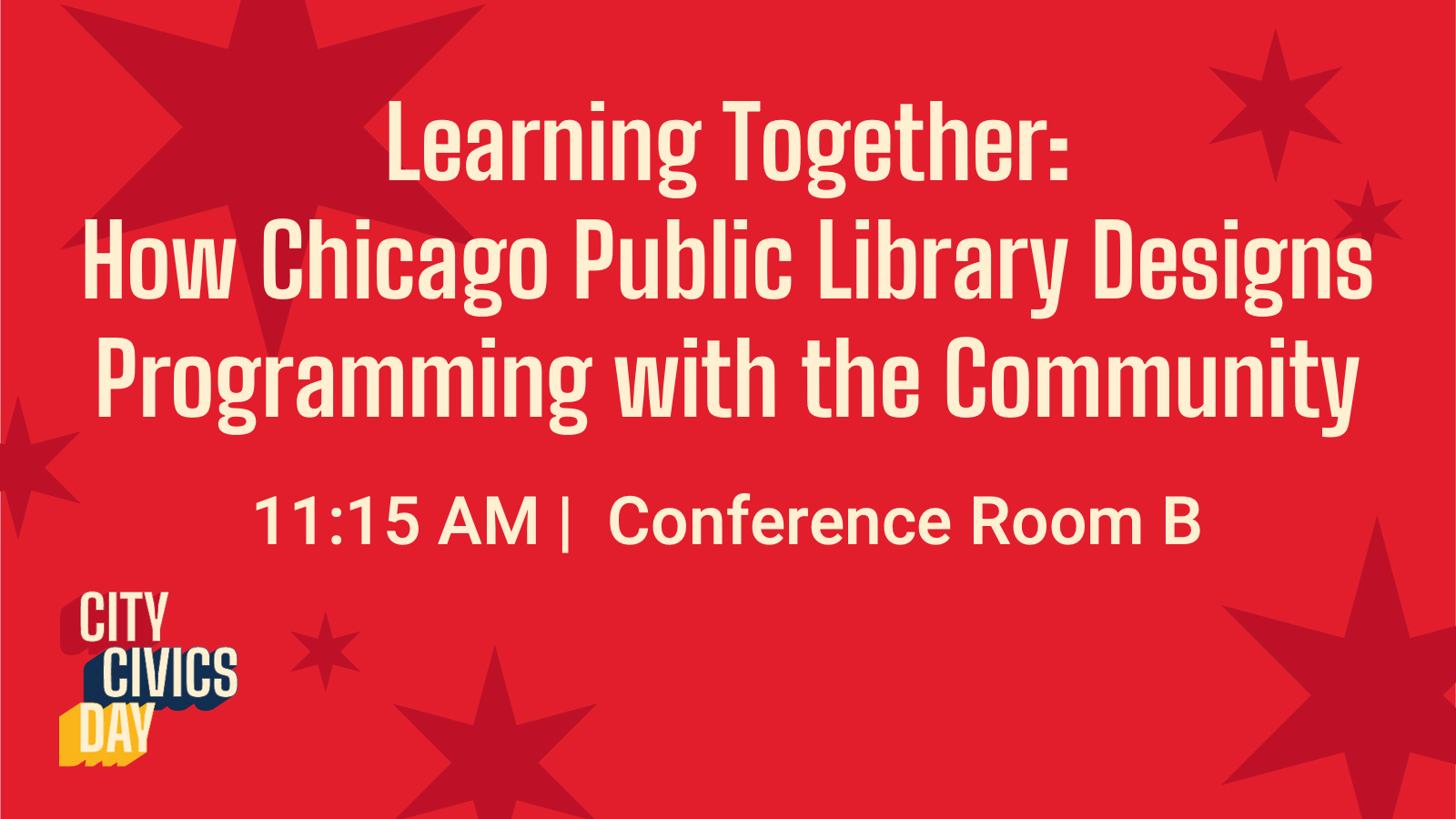 Learning Together: How Chicago Public Library Designs Programming with the Community