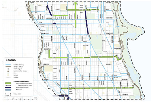 image of a map displaying the project limits