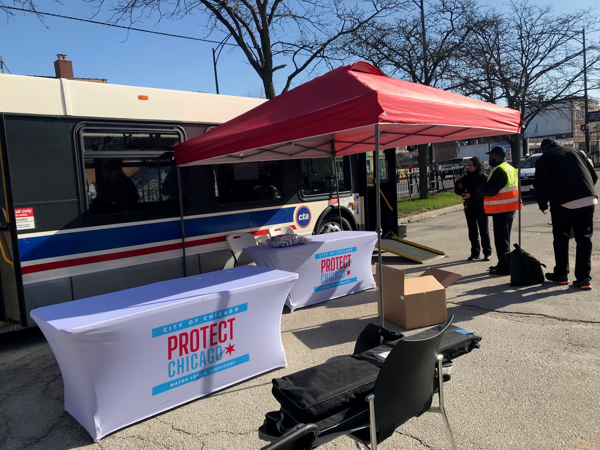 CDPH Launches New Pilot Program, Protect Chicago Vaccination Bus