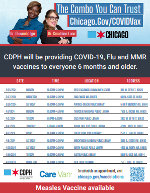 The Combo You Can Trust - Vaccine Schedule