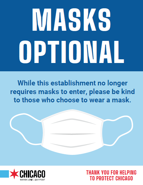 Masks Optional Sign Printable Free