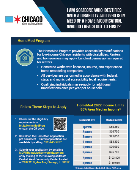 Home Modification Flyer - English