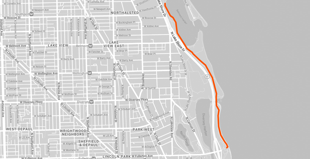 North Side Walking Map North Side Walking Map