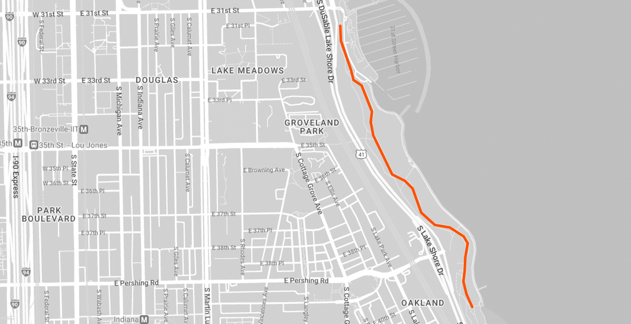 South Side Walking Map