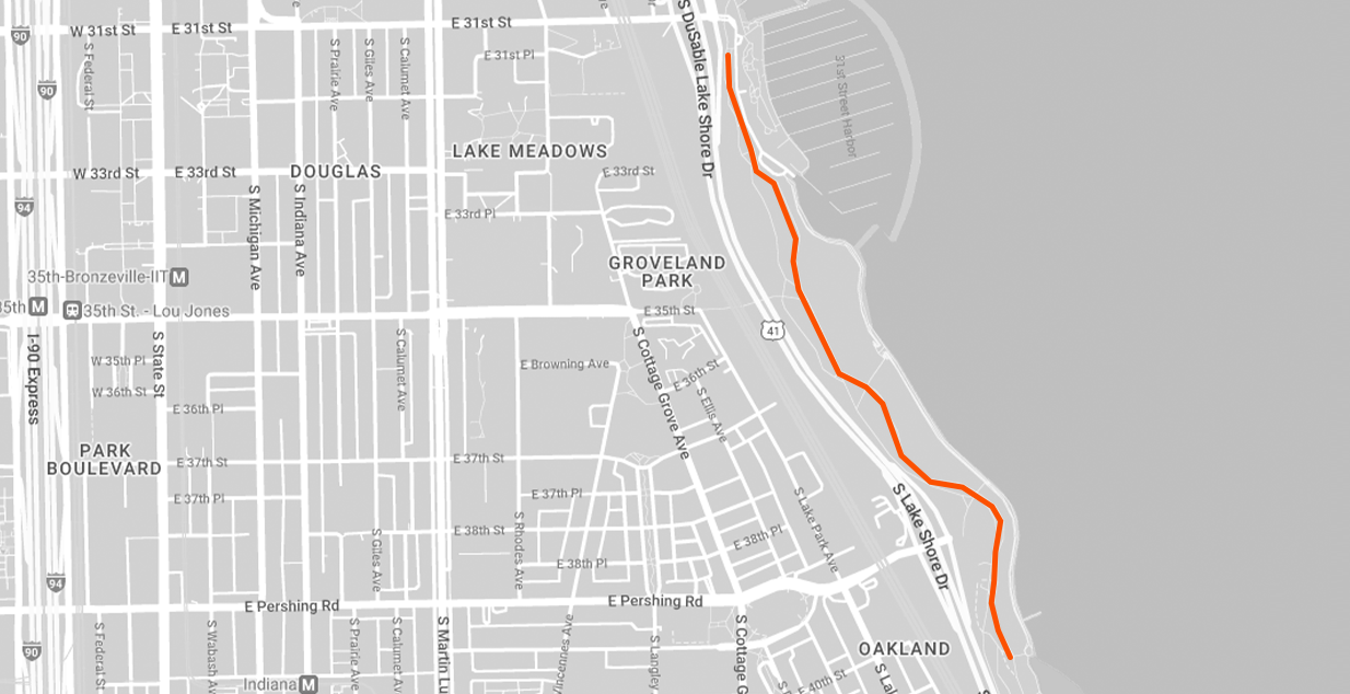South Side Walking Map South Side Walking Map