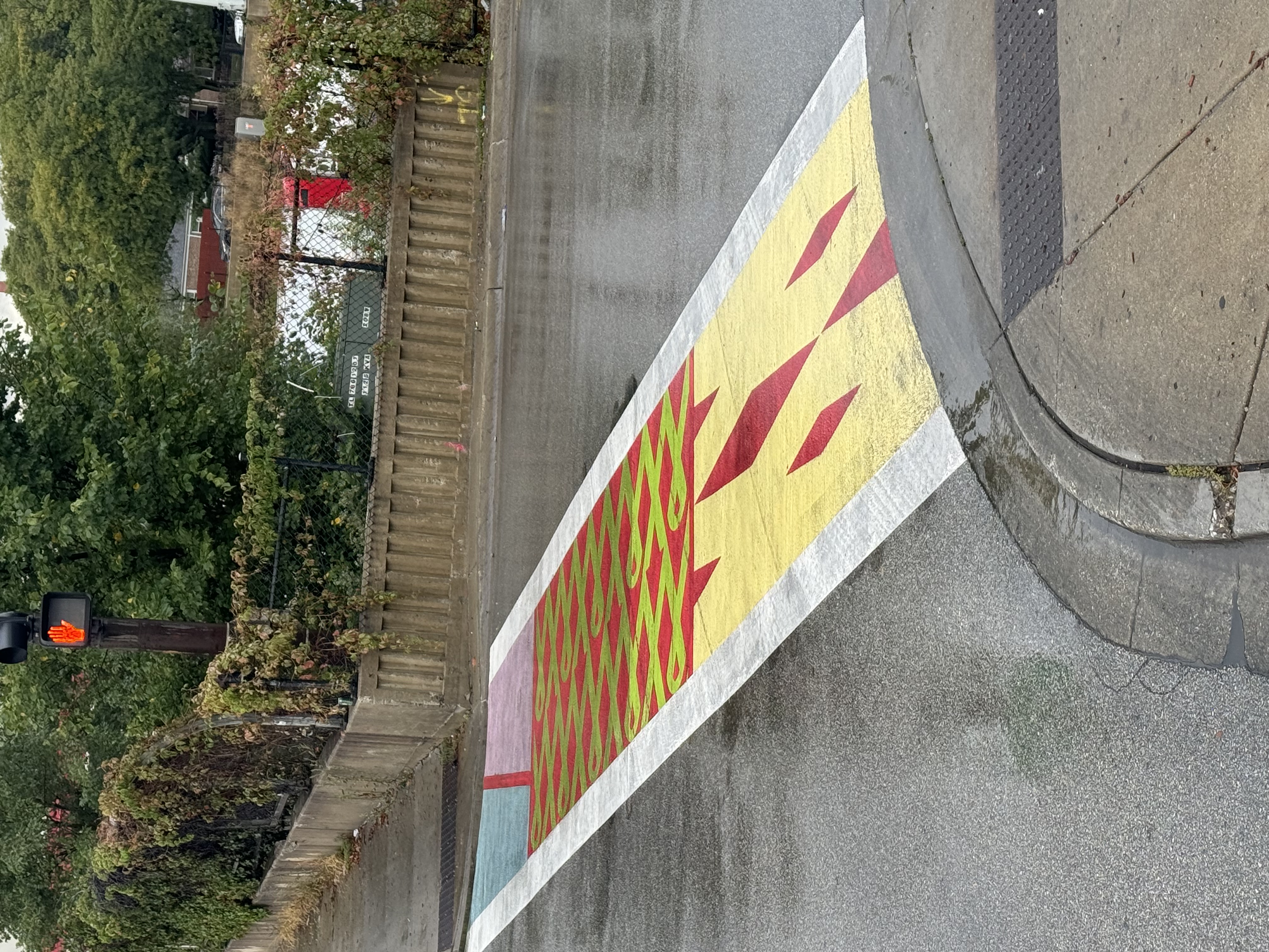 Colorful Crosswalk