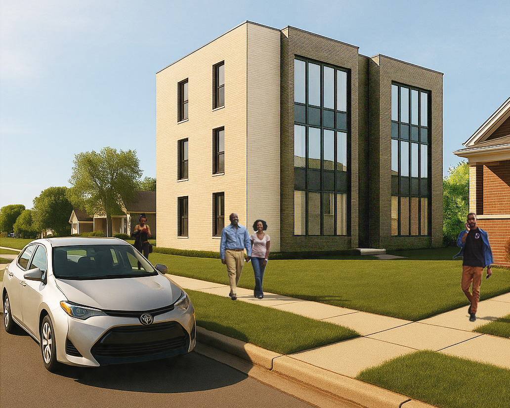 rendering of a multi unit building